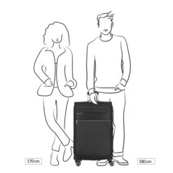 Travelite Miigo 4 Wheel Trolley L Expandable Navy/outerspace -Diverse Tassen image 10593