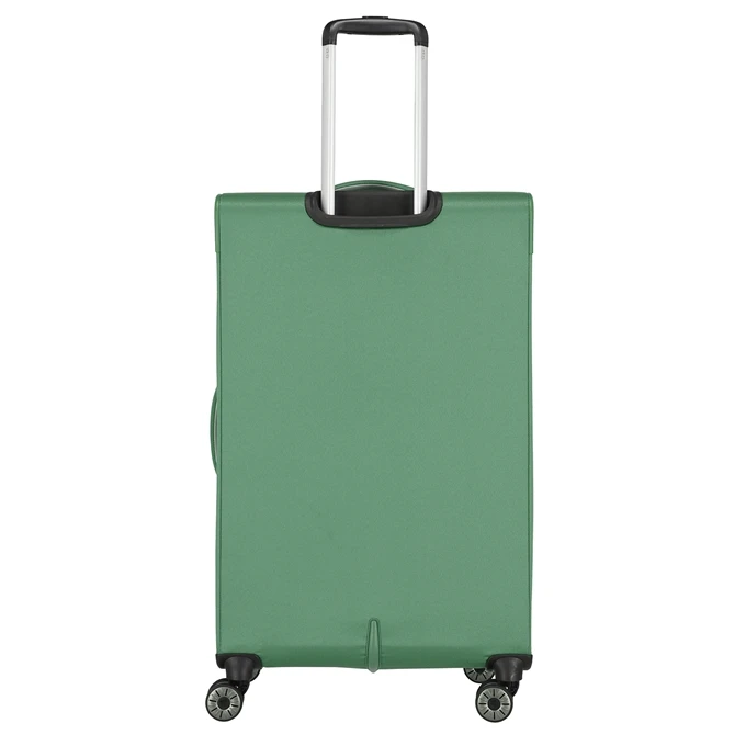 Travelite Miigo 4 Wheel Trolley L Expandable Green 4 Travelite Miigo 4 Wheel Trolley L Expandable Green - Afbeelding 2