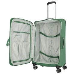 Travelite Miigo 4 Wheel Trolley L Expandable Green 13 Travelite Miigo 4 Wheel Trolley L Expandable Green -Diverse Tassen image 10620
