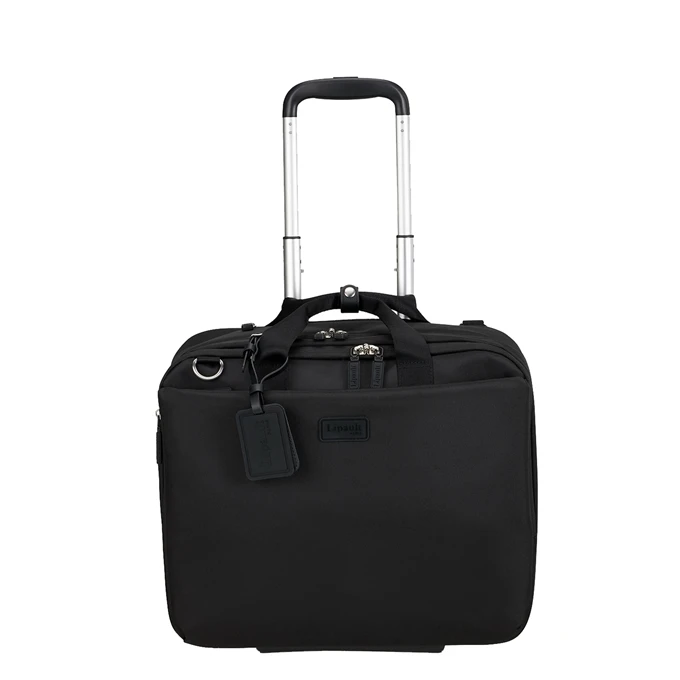 Lipault 4BIZ Rolling Tote Black 3 Lipault 4BIZ Rolling Tote Black