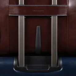 Piquadro Black Square Briefcase With Wheels Brown -Diverse Tassen image 10822