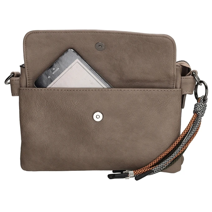 Charm London Tottenham Schoudertas II Taupe 8 Charm London Tottenham Schoudertas II Taupe - Afbeelding 6