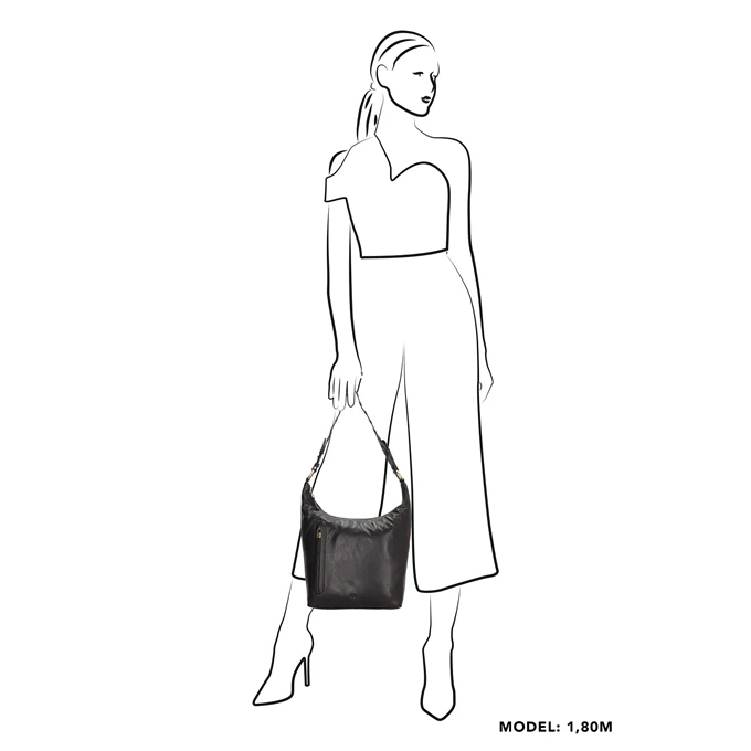 Micmacbags Daydreamer Handtas Zwart 4 Micmacbags Daydreamer Handtas Zwart - Afbeelding 2