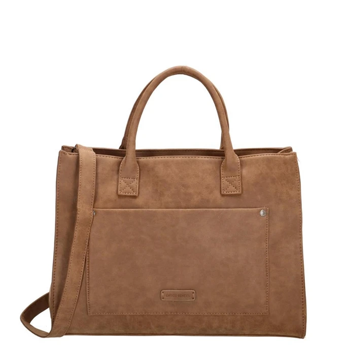 Enrico Benetti Bobbi Laptoptas 14'' Camel 5 Enrico Benetti Bobbi Laptoptas 14'' Camel - Afbeelding 3