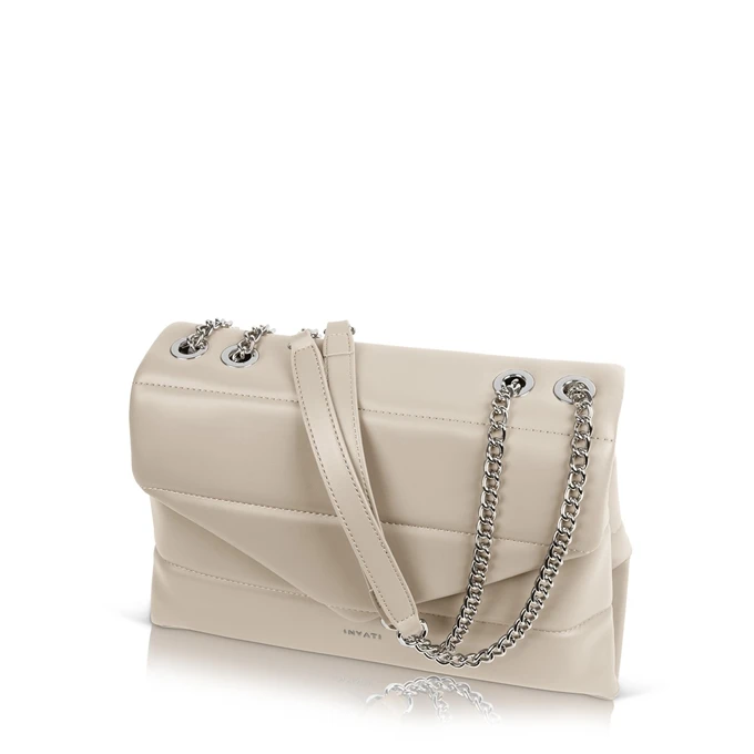 Inyati Naraa Puffy Crossbody Beige 7 Inyati Naraa Puffy Crossbody Beige - Afbeelding 5