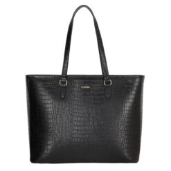 Charm London Midwood Shopper 15.6 Inch Laptopvak Black Croco
