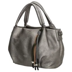 Charm London Tottenham Handtas Pewter 12 Charm London Tottenham Handtas Pewter -Diverse Tassen image 11212