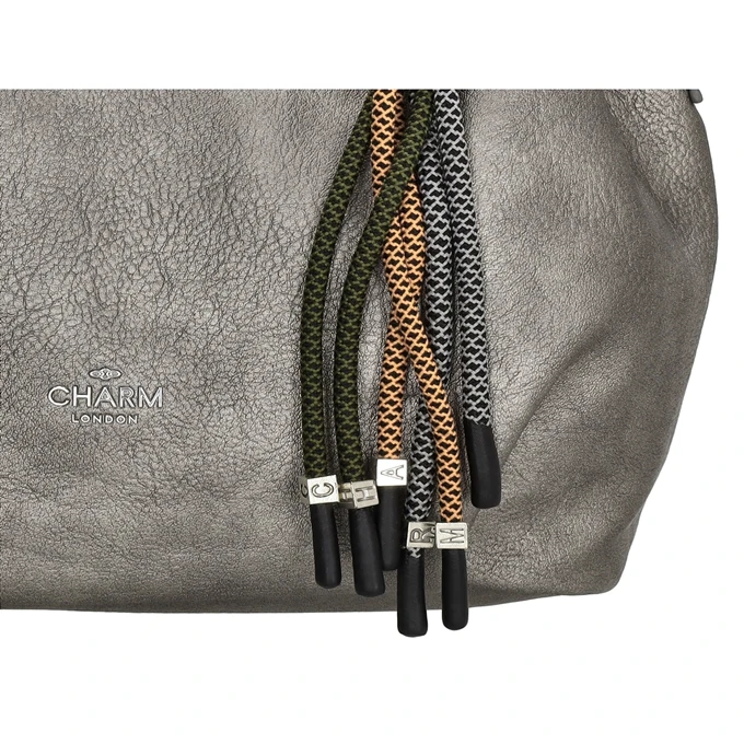 Charm London Tottenham Handtas Pewter 9 Charm London Tottenham Handtas Pewter - Afbeelding 7