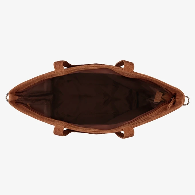 Mozz Momsbag Snake Shopper Cognac 6 Mozz Momsbag Snake Shopper Cognac - Afbeelding 4