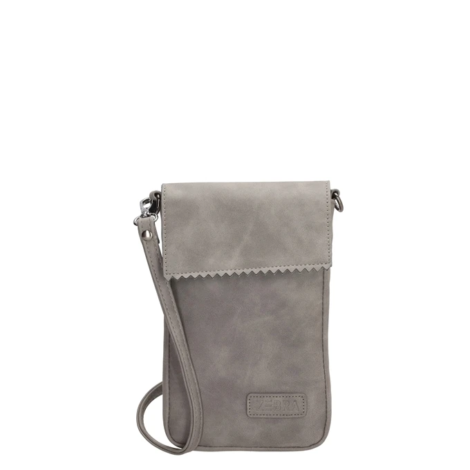Zebra Trends Lisa Telefoontasje Middengrijs 3 Zebra Trends Lisa Telefoontasje Middengrijs