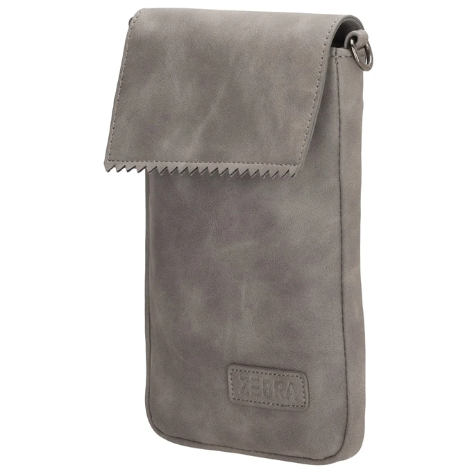 Zebra Trends Lisa Telefoontasje Middengrijs 6 Zebra Trends Lisa Telefoontasje Middengrijs - Afbeelding 4