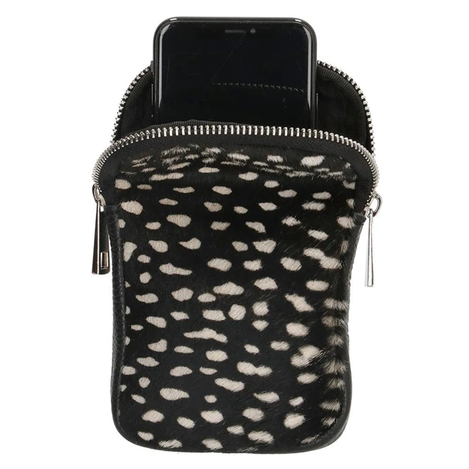 Charm London Elisa Telefoontasje Zwart Wit 5 Charm London Elisa Telefoontasje Zwart Wit - Afbeelding 3