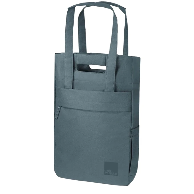 Jack Wolfskin Piccadilly Tote Bag Teal Grey 3 Jack Wolfskin Piccadilly Tote Bag Teal Grey