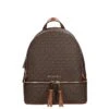 Michael Kors Rhea Zip Backpack Brown 1 Michael Kors Rhea Zip Backpack Brown -Diverse Tassen image 11441