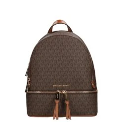 Michael Kors Rhea Zip Backpack Brown
