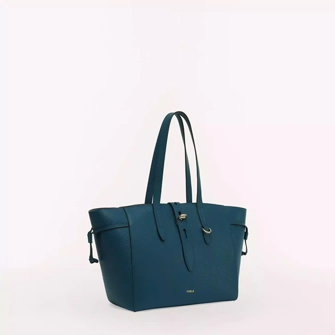Furla Net Tote M Blu Jay 5 Furla Net Tote M Blu Jay - Afbeelding 3