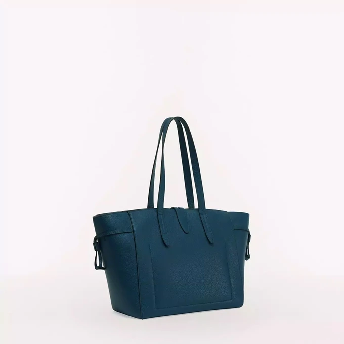 Furla Net Tote M Blu Jay 6 Furla Net Tote M Blu Jay - Afbeelding 4