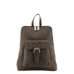 Bear Design Dark Nature Rugtas Brown