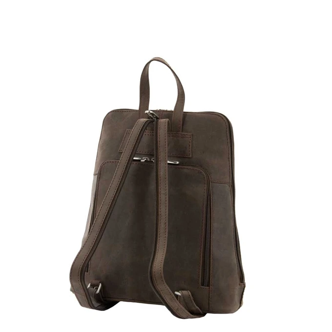 Bear Design Dark Nature Rugtas Brown 5 Bear Design Dark Nature Rugtas Brown - Afbeelding 3