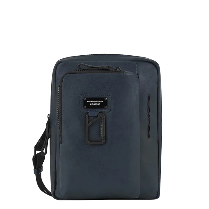 Piquadro Harper IPad Crossbody Bag Blue 3 Piquadro Harper IPad Crossbody Bag Blue