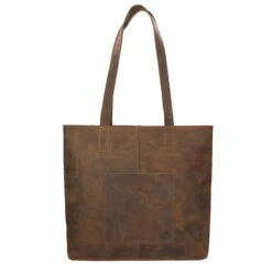 Bear Design Dark Nature Shopper Brown2