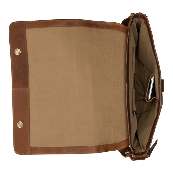 Burkely Vintage Juul Messenger Bag Cognac 8 Burkely Vintage Juul Messenger Bag Cognac - Afbeelding 6