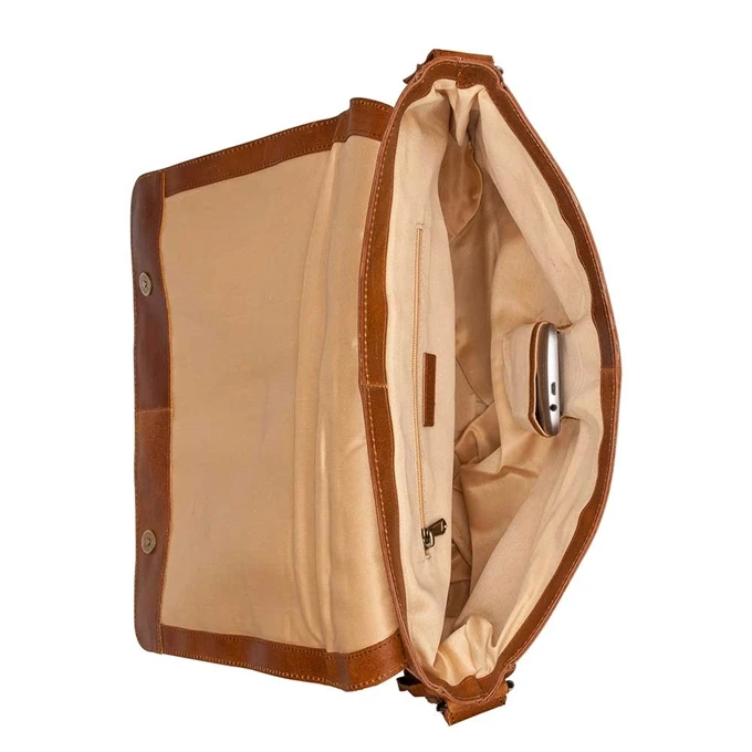 Burkely Vintage Juul Messenger Bag Cognac 14 Burkely Vintage Juul Messenger Bag Cognac - Afbeelding 12