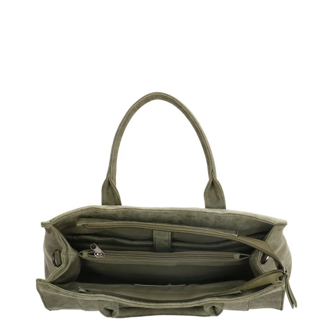 Enrico Benetti Bobbi Laptoptas 14'' Olijf 8 Enrico Benetti Bobbi Laptoptas 14'' Olijf - Afbeelding 6