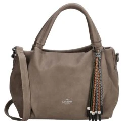 Charm London Tottenham Handtas Taupe