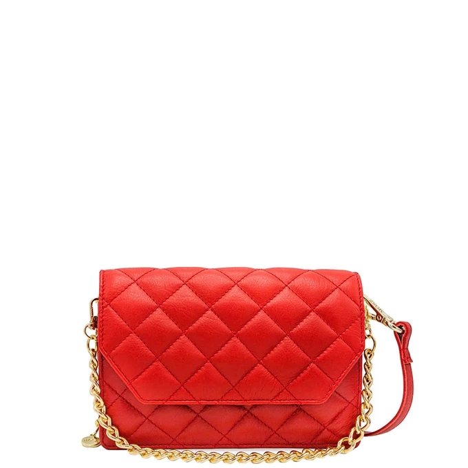 MÔSZ Kris Crossbody Phonebag Quilted Red 3 MÔSZ Kris Crossbody Phonebag Quilted Red