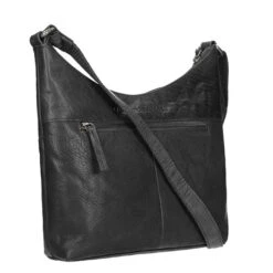 Spikes & Sparrow Bronco Dames Casual Schoudertas Black 9 Spikes & Sparrow Bronco Dames Casual Schoudertas Black -Diverse Tassen image 11730