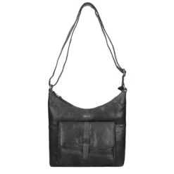 Spikes & Sparrow Bronco Dames Casual Schoudertas Black 11 Spikes & Sparrow Bronco Dames Casual Schoudertas Black -Diverse Tassen image 11732