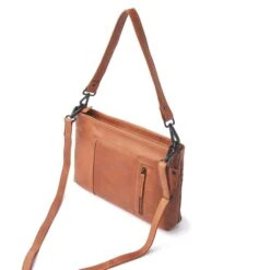 DR Amsterdam Tampa Braided Hand / Schoudertas IIII Camel -Diverse Tassen image 11739