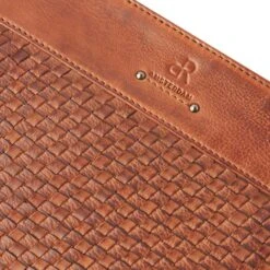 DR Amsterdam Tampa Braided Hand / Schoudertas IIII Camel -Diverse Tassen image 11741