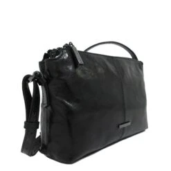 Claudio Ferrici Pelle Vecchia Crossbag Black 7 Claudio Ferrici Pelle Vecchia Crossbag Black -Diverse Tassen image 11787