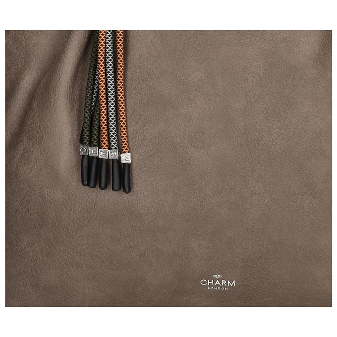 Charm London Tottenham Shopper II Taupe 9 Charm London Tottenham Shopper II Taupe - Afbeelding 7