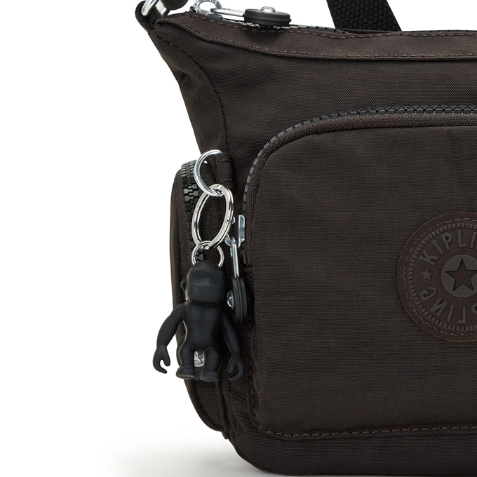 Kipling Gabbie Mini Nostalgic Brown 8 Kipling Gabbie Mini Nostalgic Brown - Afbeelding 6