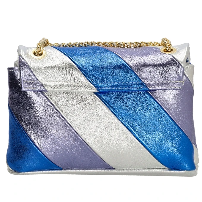 Charm London Elise Schoudertas Blauw 6 Charm London Elise Schoudertas Blauw - Afbeelding 4