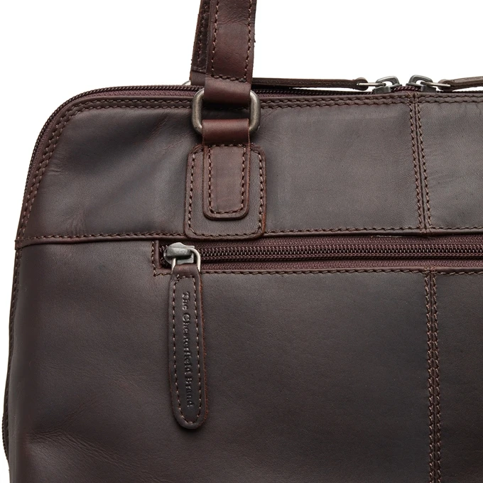 The Chesterfield Brand Santorini Schoudertas Brown 7 The Chesterfield Brand Santorini Schoudertas Brown - Afbeelding 5