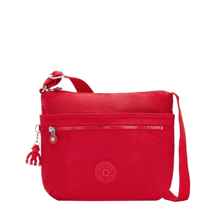 Kipling Arto Schoudertas Red Rouge 3 Kipling Arto Schoudertas Red Rouge