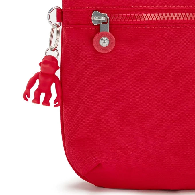 Kipling Arto Schoudertas Red Rouge 6 Kipling Arto Schoudertas Red Rouge - Afbeelding 4