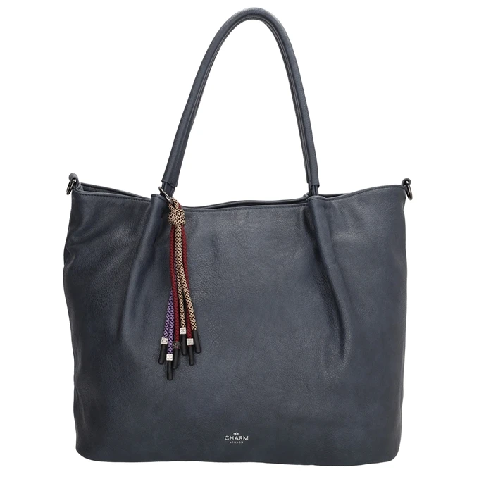 Charm London Tottenham Shopper II Navy 7 Charm London Tottenham Shopper II Navy - Afbeelding 5