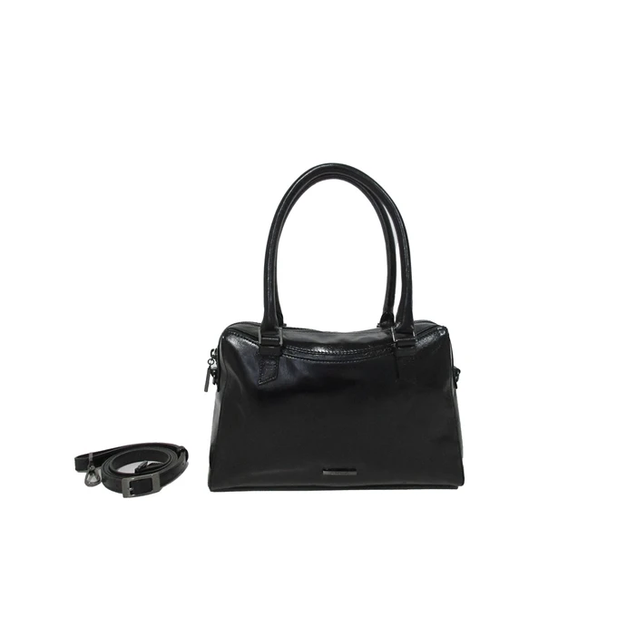 Claudio Ferrici Pelle Vecchia Handbag Black 4 Claudio Ferrici Pelle Vecchia Handbag Black - Afbeelding 2