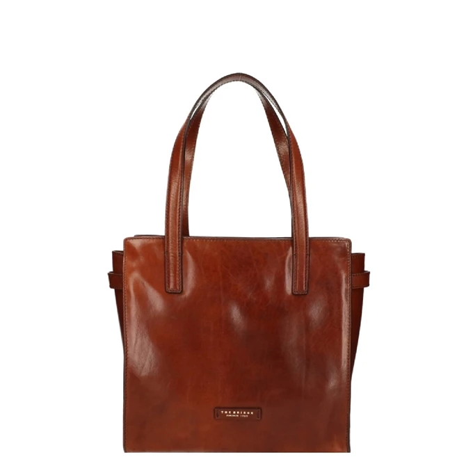 The Bridge Bianca Shopping Bag Brown 3 The Bridge Bianca Shopping Bag Brown