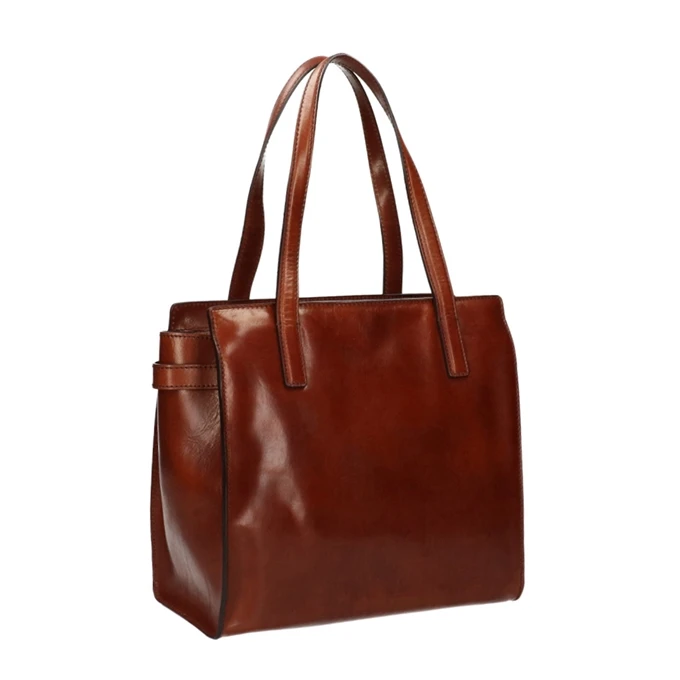 The Bridge Bianca Shopping Bag Brown 4 The Bridge Bianca Shopping Bag Brown - Afbeelding 2