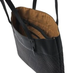 DR Amsterdam Tampa Braided Shopper Black -Diverse Tassen image 12167
