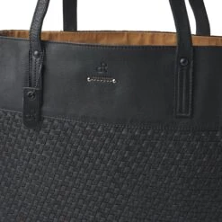 DR Amsterdam Tampa Braided Shopper Black -Diverse Tassen image 12168