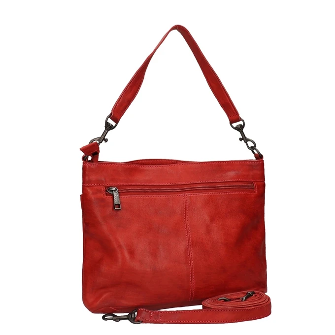 Bear Design Callisto Pelle Handtas Rood 5 Bear Design Callisto Pelle Handtas Rood - Afbeelding 3