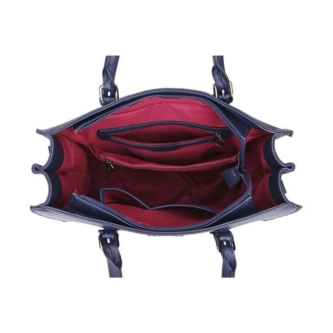 Wimona Natalia Handtas Donkerblauw 7 Wimona Natalia Handtas Donkerblauw - Afbeelding 5