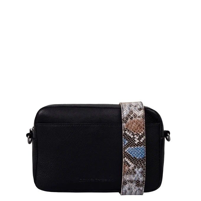Cowboysbag Paige Crossbody Black/blue 3 Cowboysbag Paige Crossbody Black/blue
